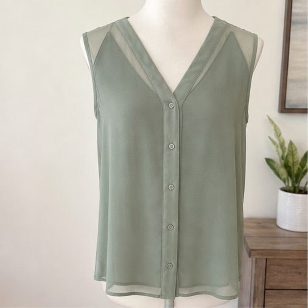 Sage Cami Blouse